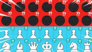 CHESS VS CHECKERS, WHO WINS? | Chess Memes #64