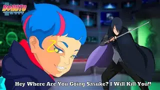Sasuke's Plan To Destroy Code Headquarters Is Blocked By Daemon - Sasuke vs Daemon