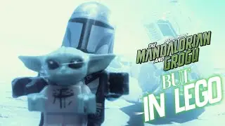 The Mandalorian and Grogu Trailer Recreated IN LEGO [4K] #starwars  #themandalorian
