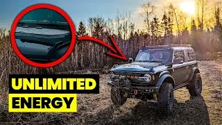 No more Dead Battery - Cascadia 4x4 Bronco Hood Solar Install