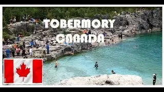 TOBERMORY Best Cliff Jumping Spot! Ontario Canada 🇨🇦