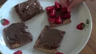 France Day 4- Strawberry-Nutella Tart Recipe (Mini vlog)