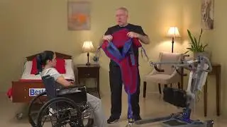 BestStand ProCare – Wheelchair to Bed Transfer with Sani Toileting Sling