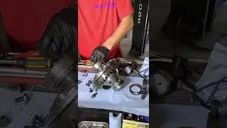 Ring Gear & Bearing Removal On A Dana 44 Front 😎 #shorts #short