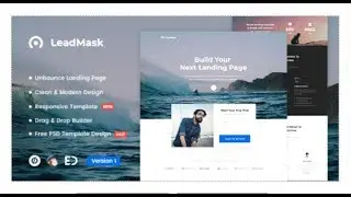LeadMask - Services Unbounce Landing Page Template | Themeforest Templates