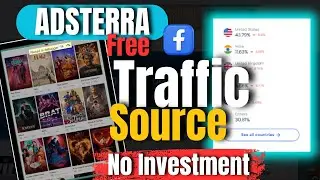 Adsterra Direct Link Earning  || Adsterra earning tricks || Free Organic Facebook Traffic Source