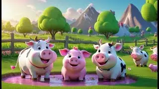 Old MacDonald Had a Farm Meadowbrook Herd | Can&ccedil;&atilde;o Infantil | English Nursery Rhyme | Kids Songs