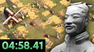 AOE4 The Art of War WORLD RECORD (Economy)