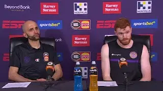 Mahmoud Abdelfattah and Angus Glover press conference vs Tasmania JackJumpers - Round 4 NBL24
