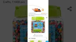 Perler Beads Assorted Multicolor Fuse Beads for Kids Crafts, 11000 pcs #discount #discountsales