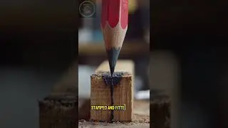 How Pencils Are Made Step by Step #shorts