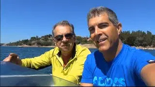 NAVEGANDO NAS ÁGUAS LÍMPIDAS DA BARRAGEM DE CASTELO DE BODE HD