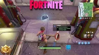 Fortnite Fortbyte #63 - Found Somewhere Between Fatal Fields and Lucky Landing Location
