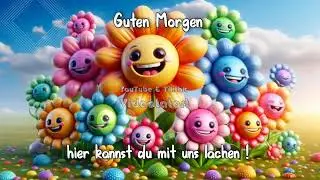 Guten Morgen - hier kannst du mit uns lachen - Smiley flowers
