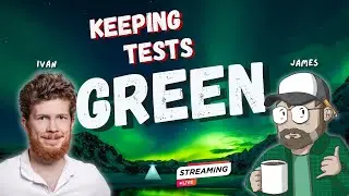 Keeping tests green. Stability and trust in test automation - Live with James