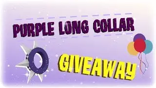 (Animal Jam) Purple Long Collar Giveaway