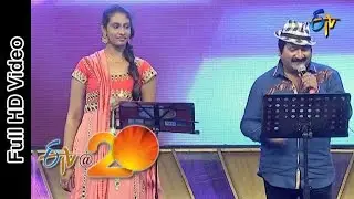 Mano and Anjana Sowmya Performs - Nath Nath Badrinath Song in Eluru ETV @ 20 Celebrations