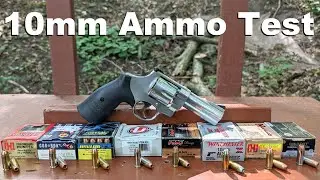 Big Ole 10mm Revolver Ballistic Gel Test