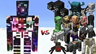 Minecraft: All Mobs vs The Ultimate Chad Villager &ndash; EPIC Battle!
