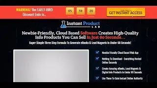 Instant Product Lab Review | Instant Product Lab Bonuses