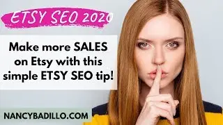 Etsy SEO 2020 - Make More Sales on Etsy With This Simple Fix