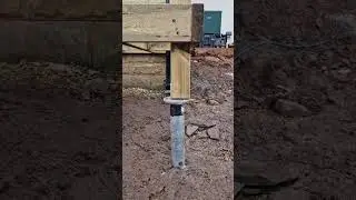 How long does the ground screw need to be to support a deck? Not as long as your think!