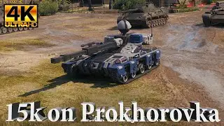 Manticore video 15k on Prokhorovka, 1 kill, 1303 exp 🔝 World of Tanks 4K
