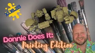 Sponge Painting the Redemptor Dreadnaught - Donnie Does It: Painting Edition 10.16.25