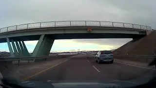 Calgary to Canmore drive in 4K #calgary #canmore #roadtrip