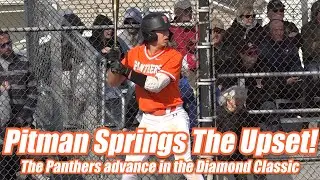 Pitman 1 Ocean City 0 | HS Baseball | Joe Hartmann Diamond Classic 1st Round | Hudson Rue RBI!