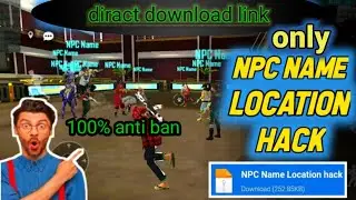 NPC Name Config + ESP Location Hack 🎯▪️Free Fire location Hack▪️ Freefire Esp Name Confiq file ||