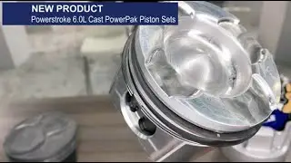 Powerstroke 6.0L Cast PowerPak Piston Set