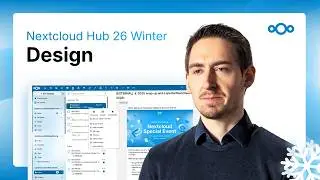 Nextcloud Hub 26 Winter design update. 🎨 QR code login, intuitive icons, enhanced filters, and more!