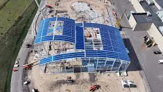 Check out the progress at Kalahari Resorts Wisconsin Dells! 🏗️👀