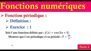 fonctions numériques : fonction périodique