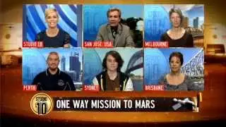 One Way Mission To Mars