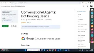 Разговорные агенты: основы создания ботов || Лабораторное решение || Google Cloud Arcade 2025