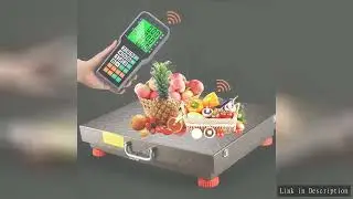 New Wireless Electronic Scale Commercial Platform Scale 300kg 600kg Separate Precision Weighing Elec
