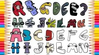Alphabet lore but they’re Cry Coloring page / Raven & Kreyn - So Happy [NCS]
