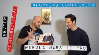 👨🏻&zwj;⚕Review: 🥇 Nebula Mars II PRO uno dei videoproiettori TOP per l'home video! Comodo e pratico 📹 😍