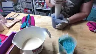 Sea glass soap