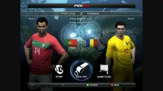 PES 2012 FIFA world cup with portugal  groupstage matches