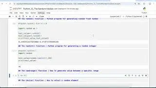The randrange() Function in Python | How To generate value between a specific range in Python