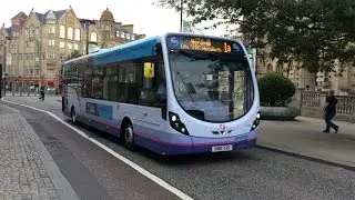 First Sheffield 63909 heads along Pinstone Street working an 1a Service to Herdings