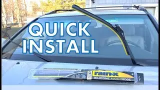 Установка RainX Silicone AdvantEdge — как это сделать