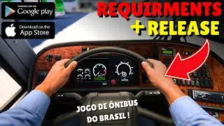 Rodobus simulador FINALLY🤯 NEW DEVICE REQUIRMENTS +RELEASE DATE INFO✅✅ #brasilgames
