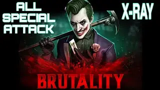 The Joker | Brutality + All Special Attack And X-ray | MK Mobile