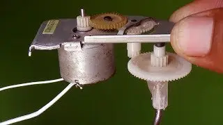 How to make a Hand Crank Cell phone charger at home