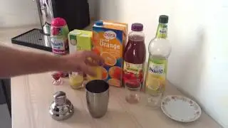 Faire un cocktail Red Light - Pr&eacute;parer un cocktail non alcoolis&eacute;