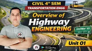 Transportation Engineering Civil 4th Semester | Complete Syllabus | SBTE Polytechnic | Easy Hindi